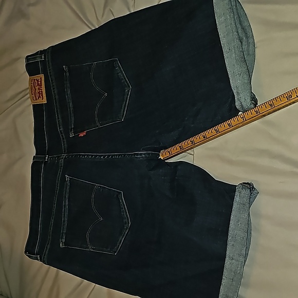 !Signature by Levi Strauss & Co. Gold Women's Mid-Rise Bermuda Shorts - Picture 2 of 6